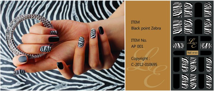 Black point Zebra